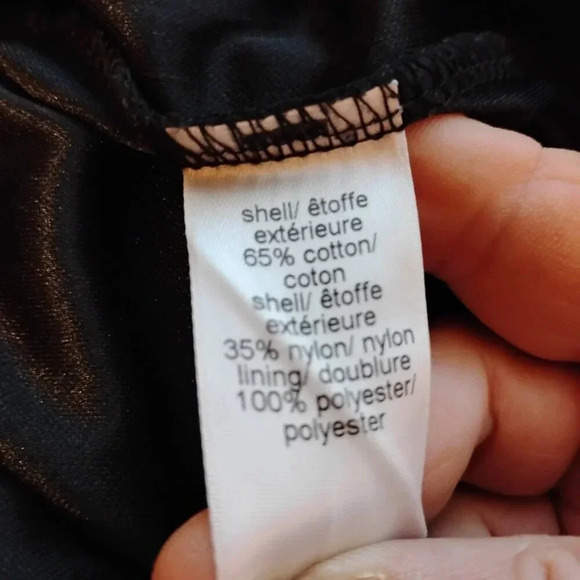 Studio Y Women's Black Long Sleeve Lined Lace Dress  Scoop Neck Size Small - Picture 6 of 10